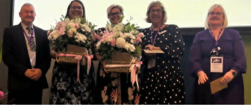With the conference organisers… With the conference organisers…